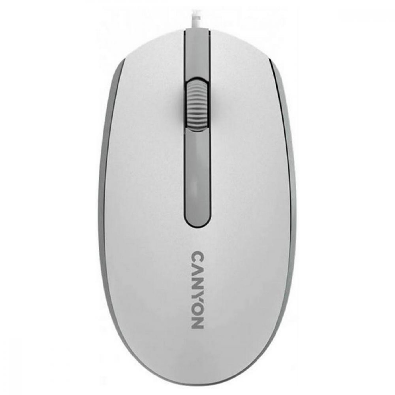 Мишка Canyon M-10 USB White Grey (CNE-CMS10WG)