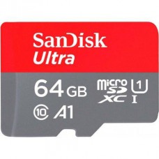 Карта пам\'яті SanDisk 64GB microSD class 10 UHS-I Ultra (SDSQUAB-064G-GN6MA)