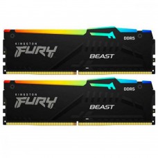 Модуль пам\'яті для комп\'ютера DDR5 16GB (2x8GB) 5200 MHz Beast RGB Kingston Fury (ex.HyperX) (KF552C