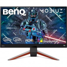 TFT 27` BenQ EX2710Q, QHD, IPS, 1ms, 144 Гц, HDMI x2, DP, HAS, колонки 2.5, сірий металік