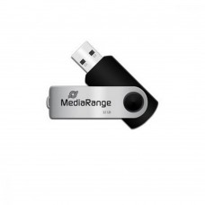 USB флеш накопичувач Mediarange 32GB Black/Silver USB 2.0 (MR911)