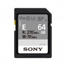 Карта пам\'яті Sony 64GB SDXC class 10 UHS-II U3 V30 (SFE64A.ET4)