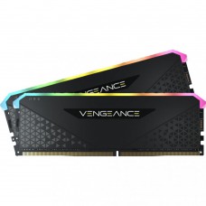 Модуль пам\'яті для комп\'ютера DDR4 32GB (2x16GB) 3200 MHz Vengeance RGB RS Corsair (CMG32GX4M2E3200C