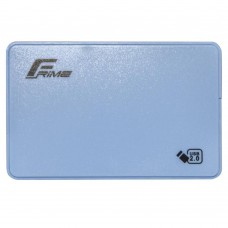 Внешний карман Frime SATA HDD/SSD 2.5", USB 2.0, Plastic, Blue (FHE13.25U20)