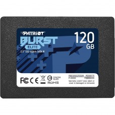 SSD диск Patriot Burst Elite (2.5", 120Gb, SATA III, 450Mb/s, 320Mb/s, 3D NAND)