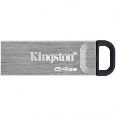 Флеш-накопитель USB3.2 64GB Kingston DataTraveler Kyson Silver/Black (DTKN/64GB)