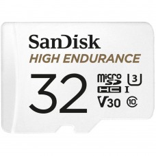Карта пам\'яті SanDisk 32GB microSDHC class 10 UHS-I U3 V30 High Endurance (SDSQQNR-032G-GN6IA)