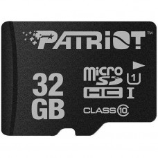 Карта памяти MicroSDHC 32GB UHS-I Class 10 Patriot LX (PSF32GMDC10)
