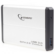 Зовнішня кишеня Gembird EE2-U3S-2-S для 2.5 SATA дисків, USB 3.0
