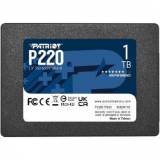Накопитель SSD 1TB Patriot P220 2.5` SATAIII TLC (P220S1TB25)