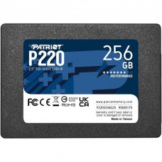 Накопитель SSD  256GB Patriot P220 2.5` SATAIII TLC (P220S256G25)