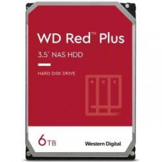 Жесткий диск Western Digital Red Plus (3.5", 6Tb, SATA3, 5400 rpm, 256Mb) (WD60EFPX)