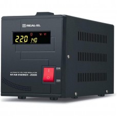 Стабилизатор REAL-EL Stab Energy-2000 Black