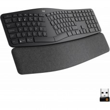 Клавиатура беспроводная Logitech Ergo K860 Bluetooth/Wireless UA Black (920-010108)