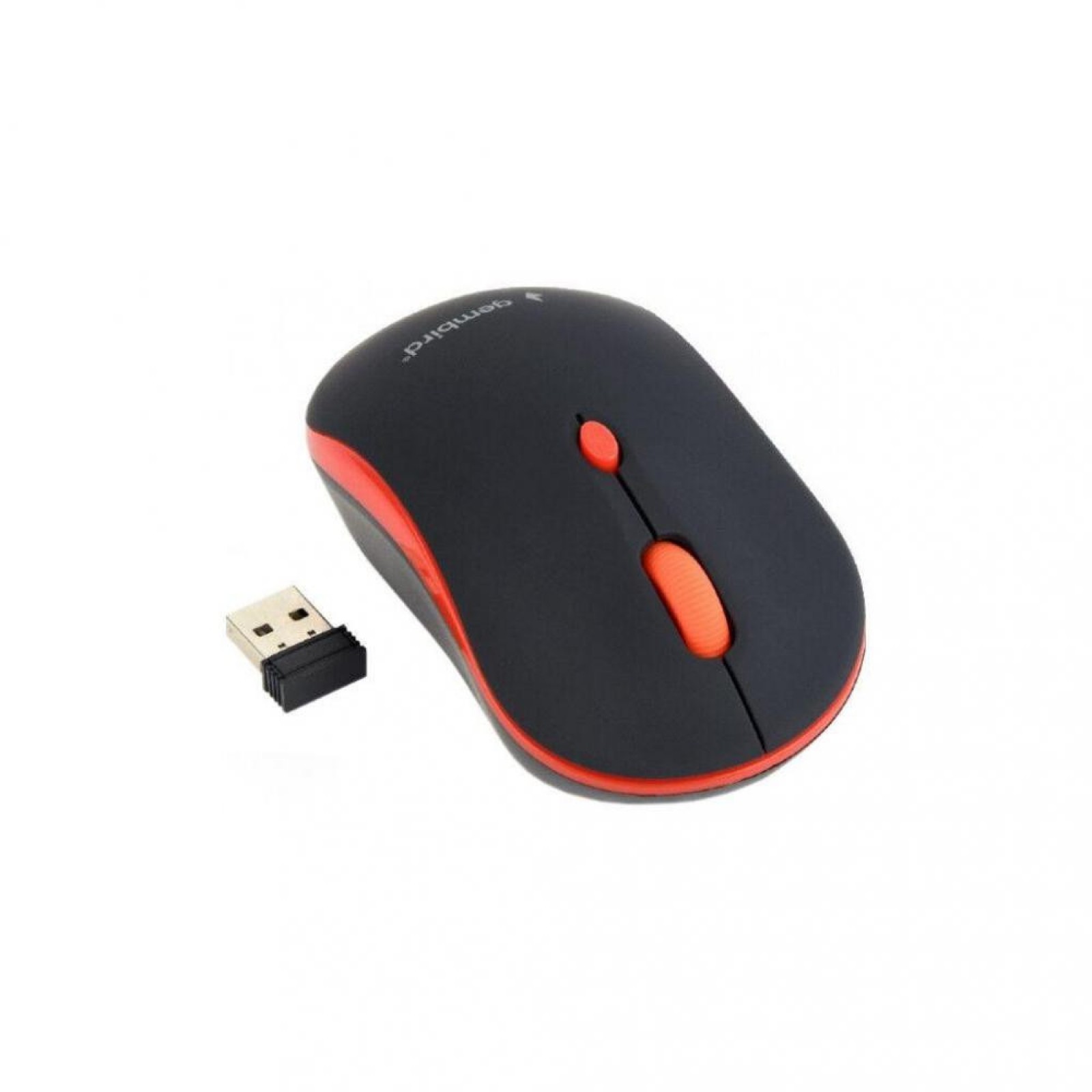 Мышь беспроводная Gembird MUSW-4B-03-R Black/Red