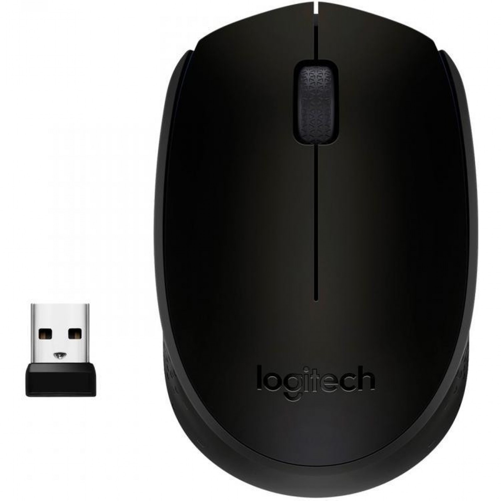 Мышь беспроводная Logitech M171 Grey/Black (910-004424)