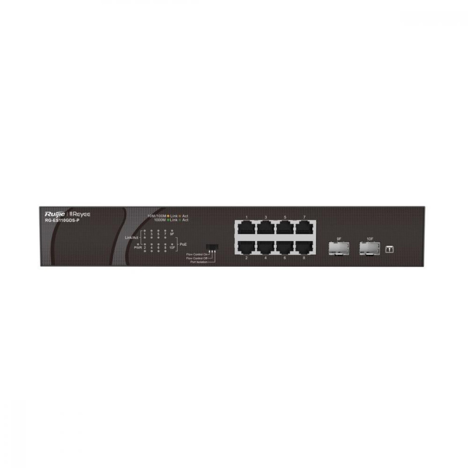 Комутатор мережевий Ruijie Networks RG-ES110GDS-P