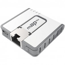 Точка доступу Mikrotik RBmAPL-2nD mAP lite with 650Mhz CPU, 64MB RAM, 1xLAN, built-in Dual Chain 2.4