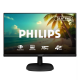 23.8" Монитор Philips 243V7QDSB, IPS, VGA, DVI-D, HDMI, чорний, 75гц, FHD