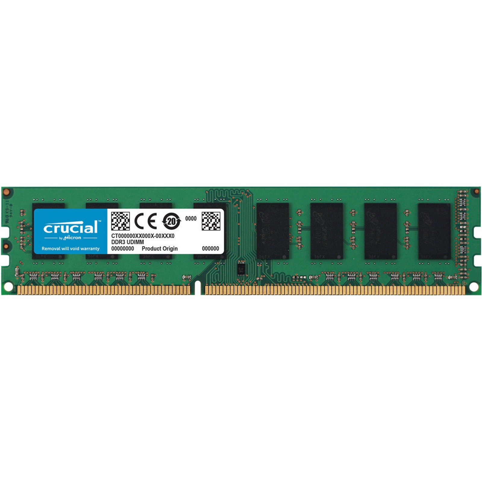 ОЗУ DDR3 8Gb 1333MHz Micron CT8G3ERSLD41339 ECC REG Dual Ranked 1.35v CL9