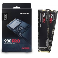 SSD диск Samsung 980 PRO (M.2 2280, 2Tb, PCIe 4.0 NVMe 1.3, 7000Mb/s, 5100Mb/s, 3bit MLC)