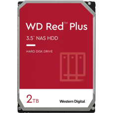 Жесткий диск WD Red Plus WD20EFPX (3.5", 2Tb, SATA III, 5400rpm, 64Mb)