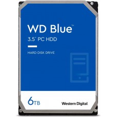 Жесткий диск WD Blue WD60EZAX (3.5", 6 ТБ, SATA III, 5400rpm, 256Mb)
