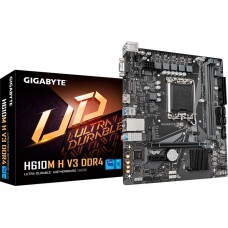 Материнская плата Gigabyte H610M H V3 DDR4 (s1700, H610, 2xDDR4, VGA/HDMI, MicroATX)