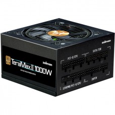 Блок питания Zalman Teramax 2 (1000W), Gold>90%, 120мм, 2xCPU 8pin(4+4), 4xPCIe 8pin(6+2), 1x12VHPWR