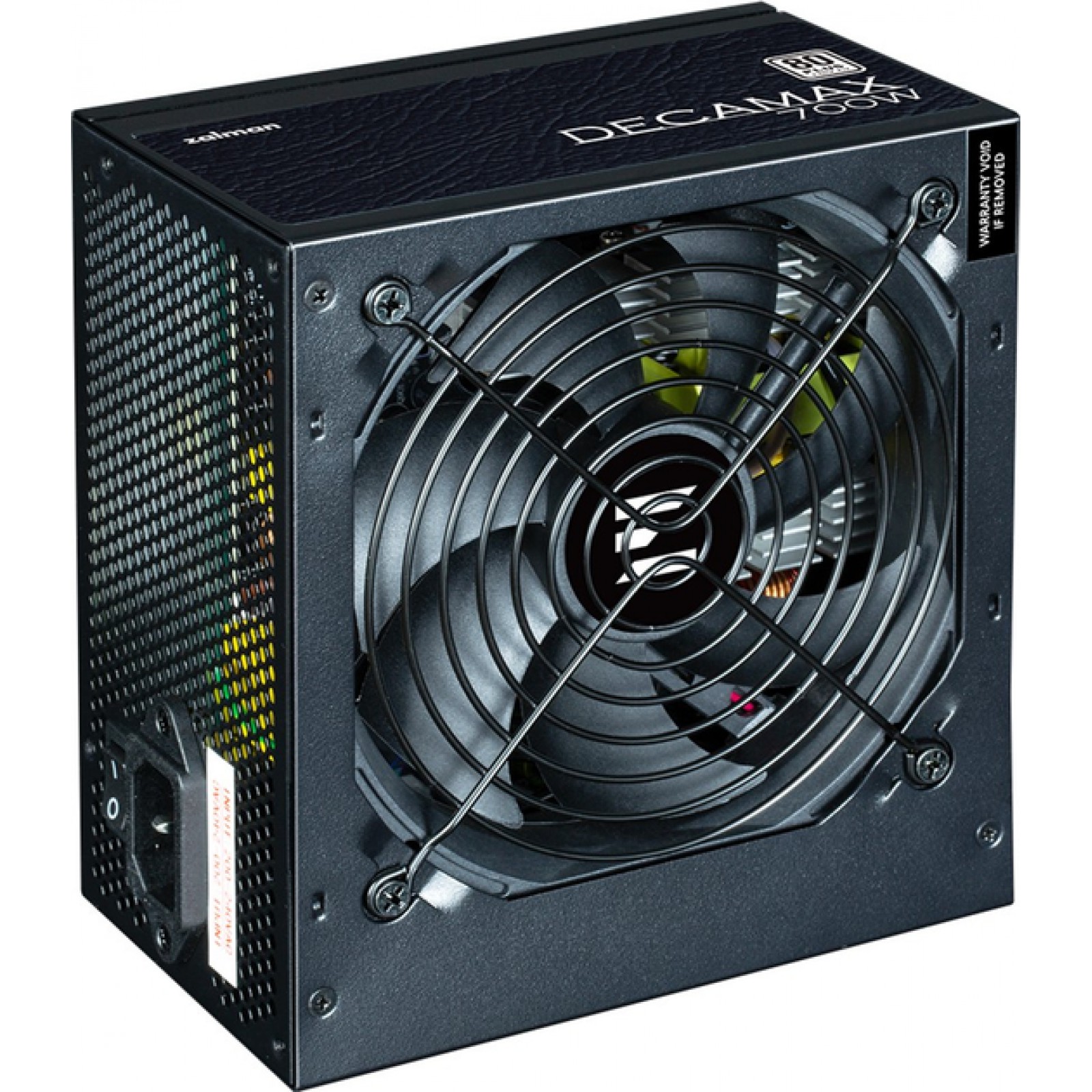 Блок питания Zalman Decamax 700W (ZM700-LX3), 85%, 80+, 120мм, 4PCIe 8pin(6+2), 6SATA